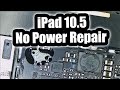 iPad 10.5 Urgent Repair. Won't charge or power on.