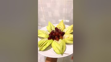 SÁNG TẠO CÁNH THIÊN NGA TỪ ỔI - DĨA TRÁI CÂY ĐẸP MẮT