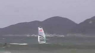 釣川ウインドサーフィン