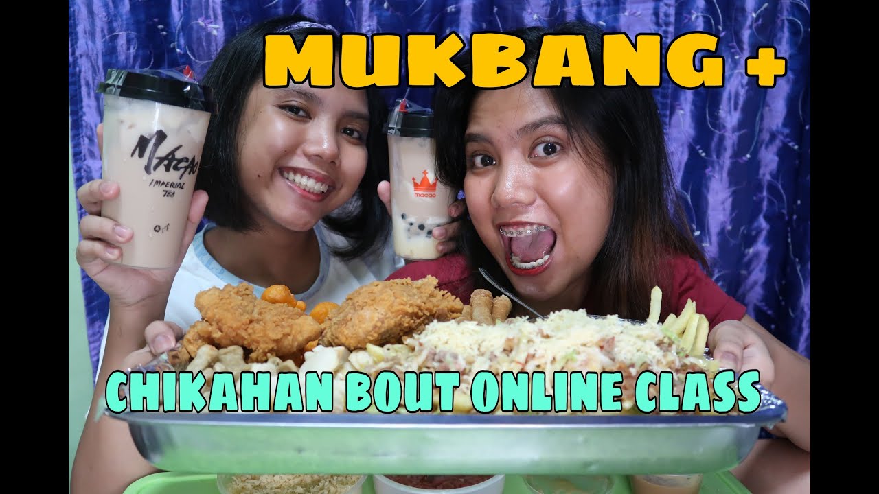 VLOG #20: Online Class + Mukbang  || B&G 💙💜