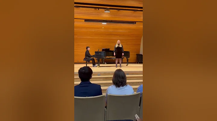 Voice Division Recital Performance Fall Semester 2022