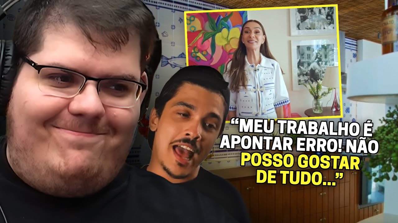 CASIMIRO REAGE: O APARTAMENTO DE MÔNICA MARTELLI ft. Chico Moedas - CASA VOGUE | Cortes do Casimito