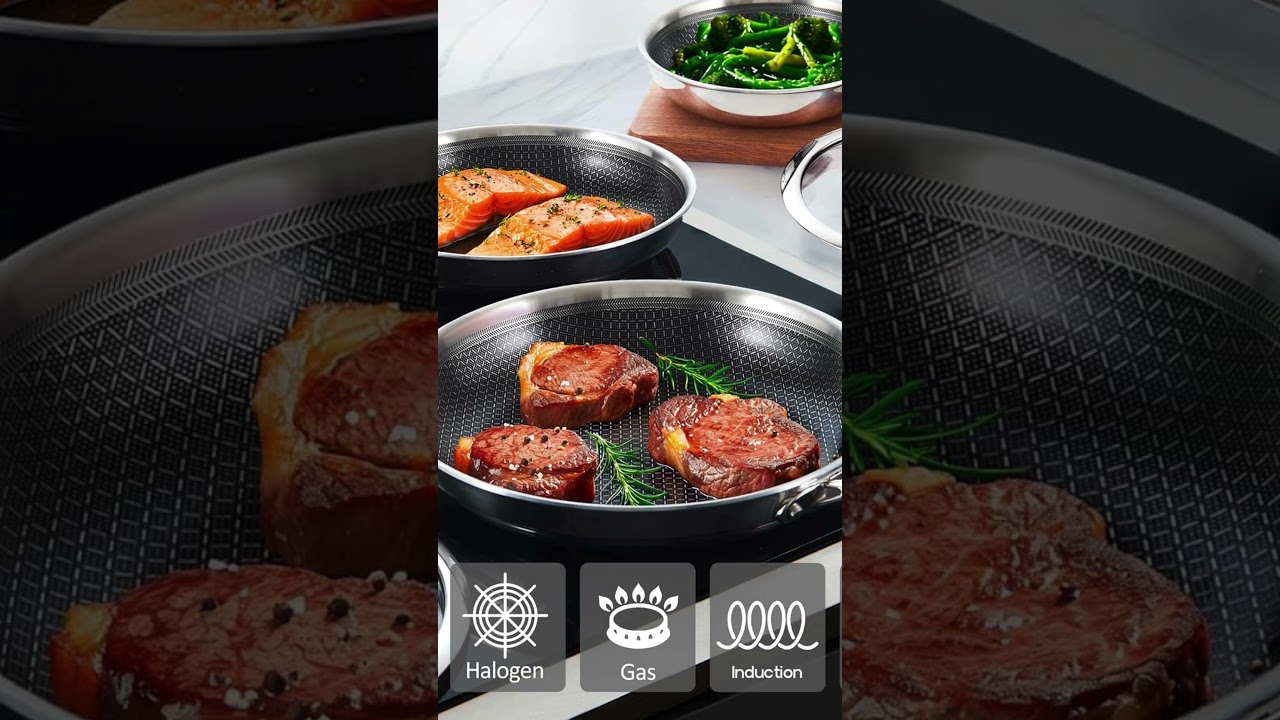 Набор антипригарных сковород Cooks Standard Hybrid – Сочетание производительности и совершенства