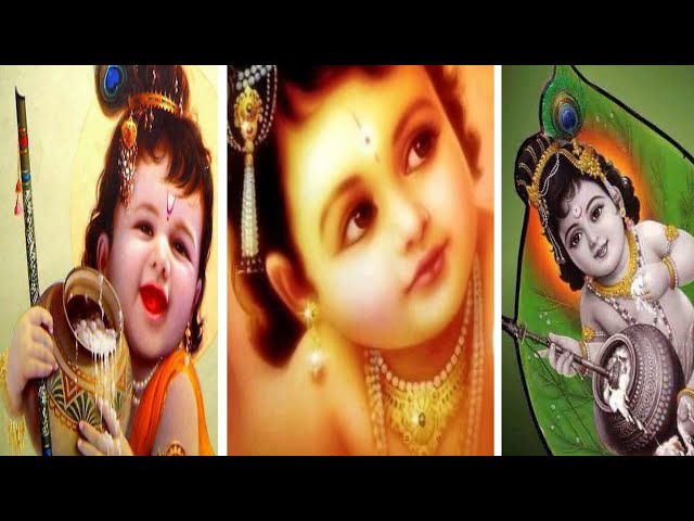  Cute Bal Gopal Childhood Krishna Images  MyGodImages