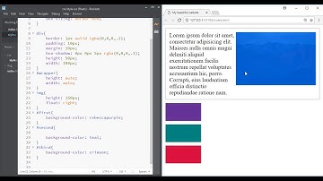 Floating Elements ( CSS Layout )