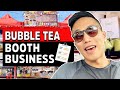 Start A Boba Tea Booth Business STEP BY STEP | Start a food business