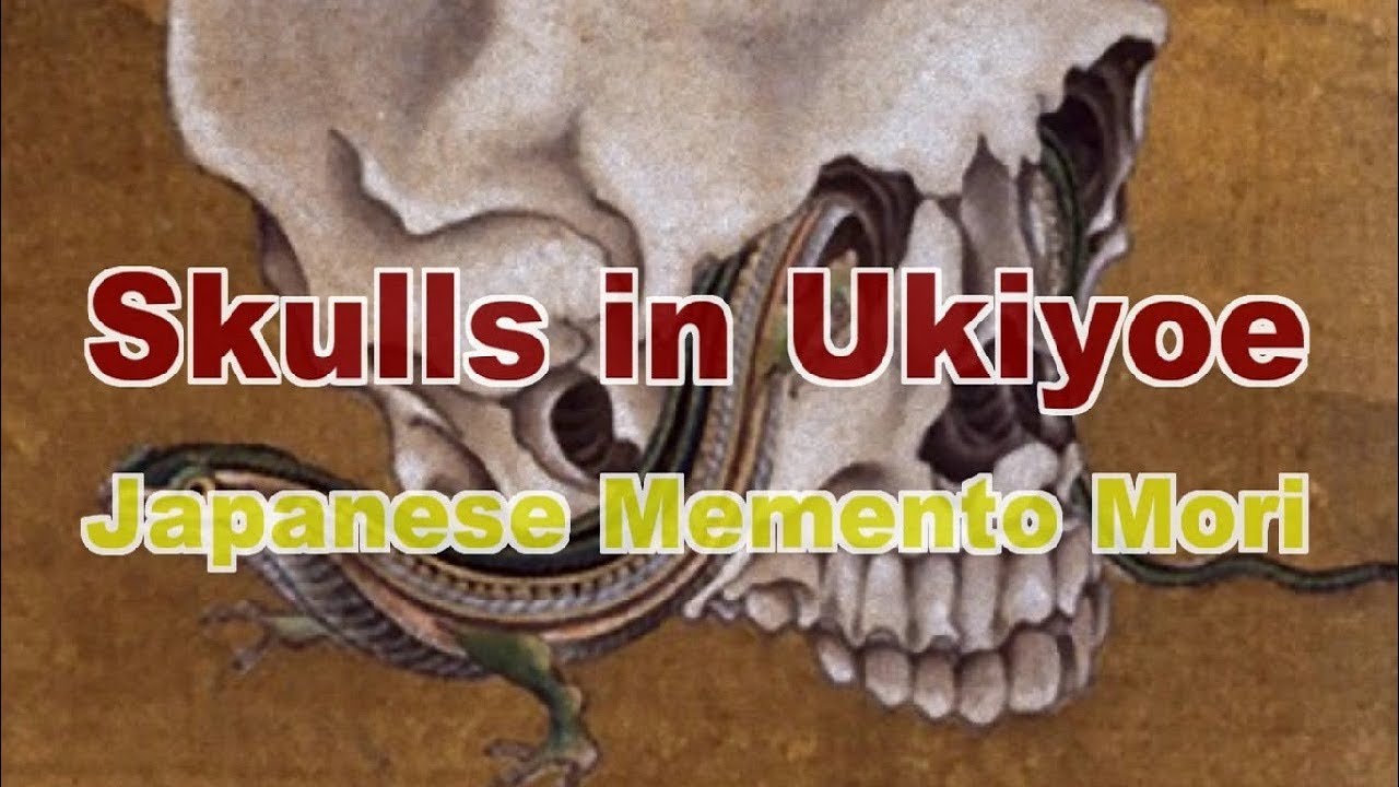 Art of Japan:Japanese"Memento Mori" Skulls in Ukiyoe