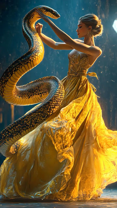 A Woman Fuses with A Snake on AGT #americagottalent #agt #magic #talent　#shorts