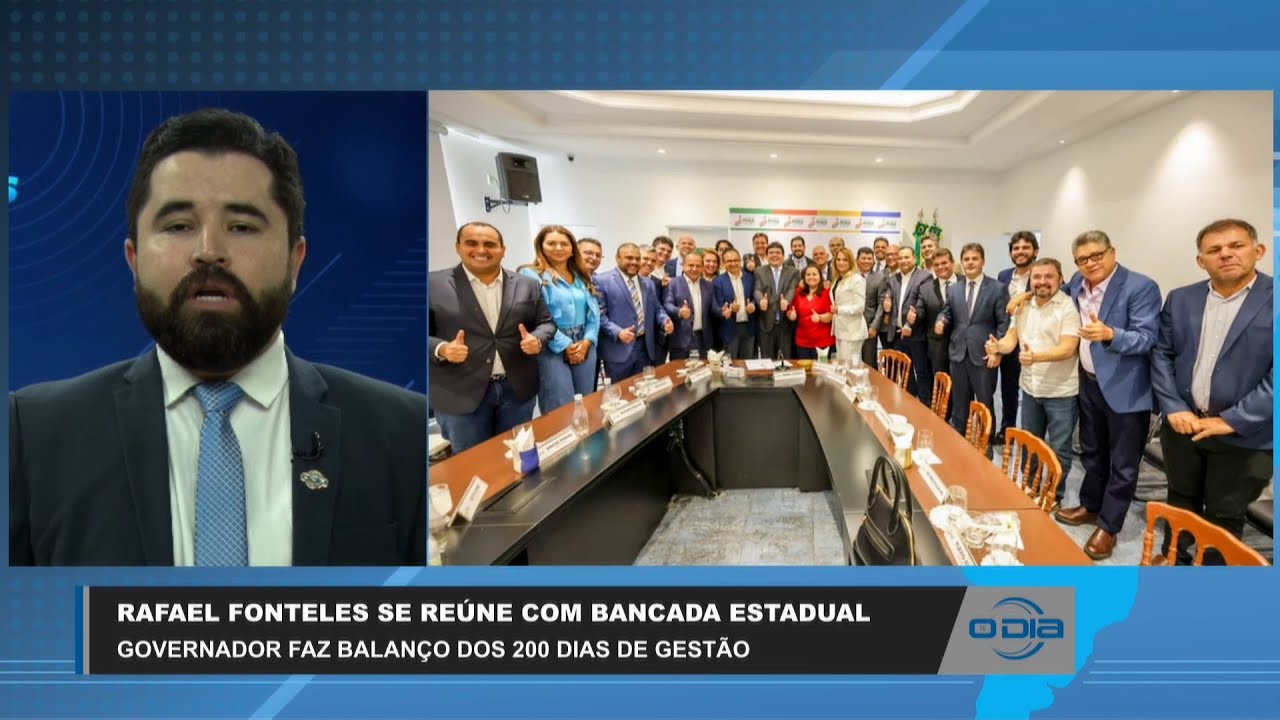 Governador Rafael Fonteles se reúne com bancada estadual 10 08 2023