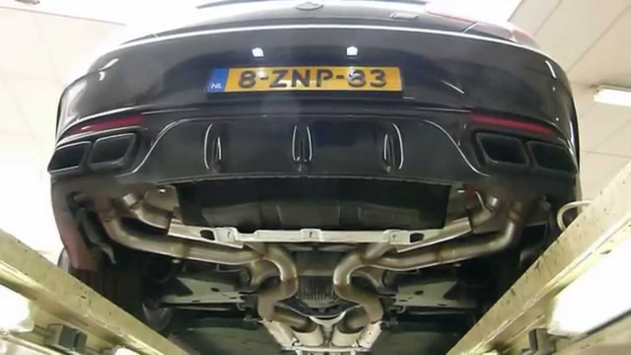 Mercedes S63 AMG 4MATIC W222 - Custom exhaust by EPS - Loud Sound - YouTube