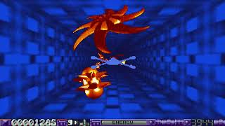 ATARI STE GAME DEMO Stardust Tunnel Sequence BONUS STAGE PREVIEW Aggression, Bloodhouse Ltd  FALCON