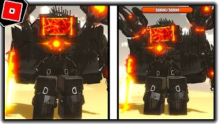 How To Get Astro Titan Of Doom Morph In Super Toilet Fight - Roblox