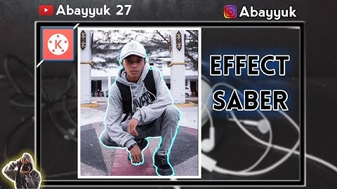 Cara Membuat Saber Effect Di Android - Kinemaster Tutorial #23