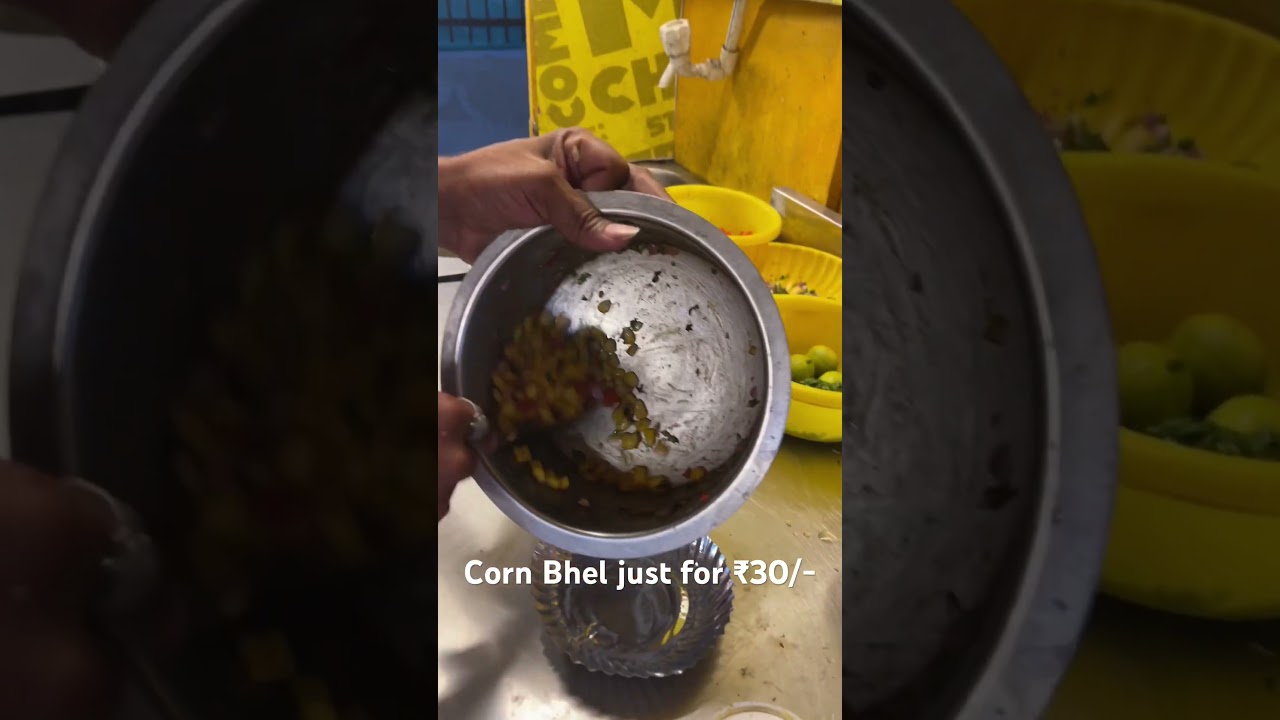Corn bhel just for Rs30/- 🤩 