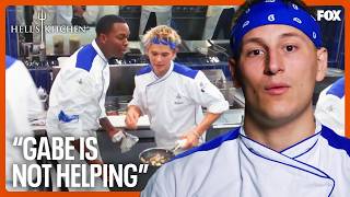 Aiden is Feeling the Pressure on the Garnish Station | Hell’s Kitchen