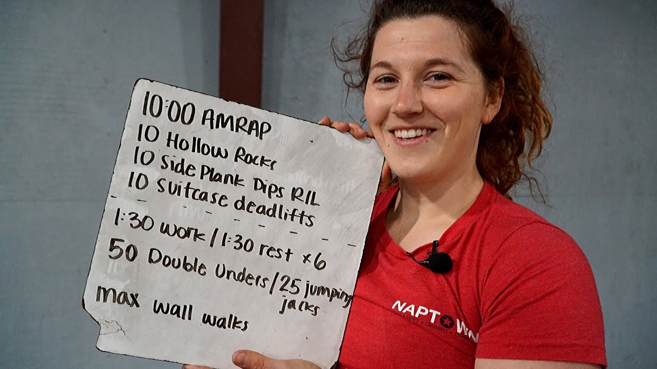 NapTown Home Workout 4/30/20 YouTube