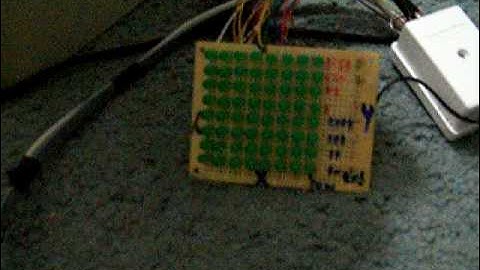 touch screen light matrix