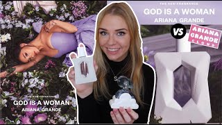 NEW ARIANA GRANDE GOD IS A WOMAN PERFUME REVIEW VS ARIANA GRANDE CLOUD | Soki London