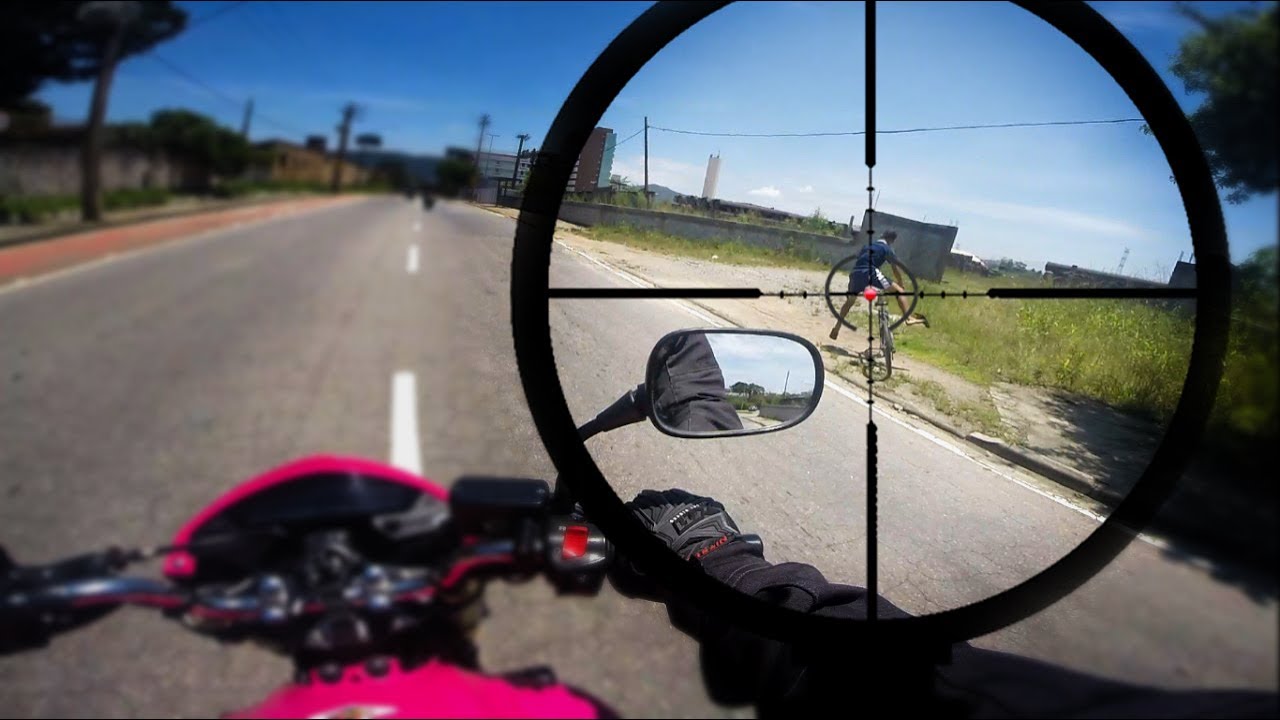 QUE TIRO FOI ESSE? HORNET ROSA - CESAR 87