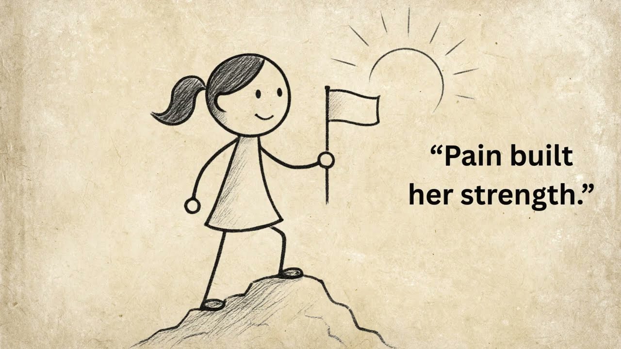 Unlucky Girl Became Successful | Motivational Sketch | Stick of Faith