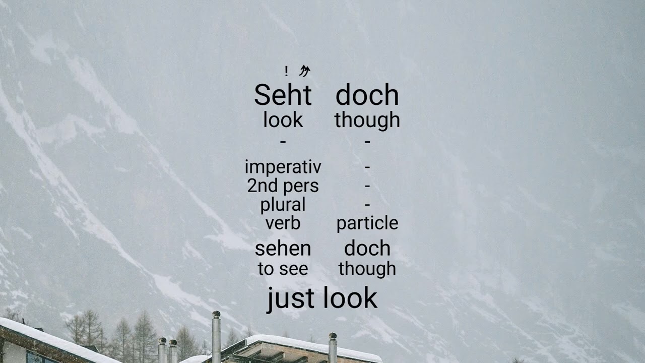 Learn German with Worship: Mutig komm ich vor den Thron 🇩🇪 | Interlinear German–English Lyric Video