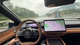Mazda6e drive CTS (Cruising & Traffic Support) nach dem Sommerupdate -1.0.07 BD.