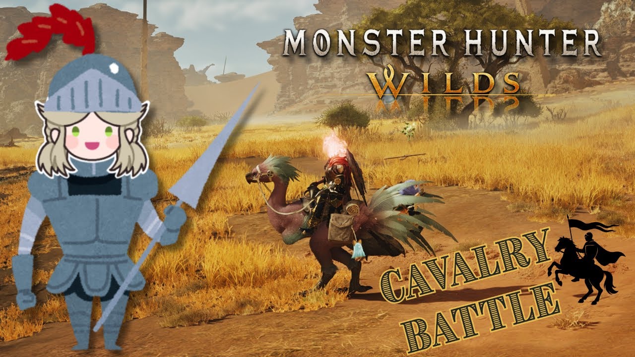 【Monster Hunter Wilds】 Cavalry Battle - Mounted Combat Only
