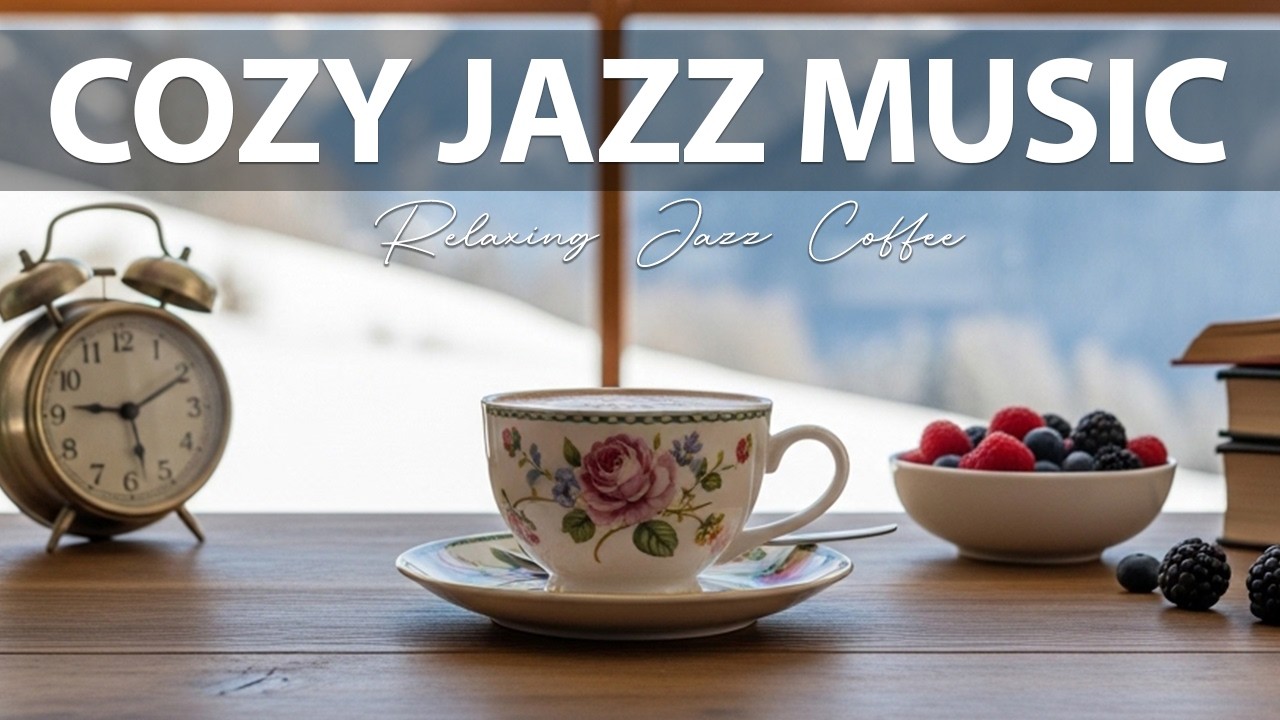 Cozy Jazz Music ☕ Relaxing Jazz Coffee for Studying, Working & Relaxing