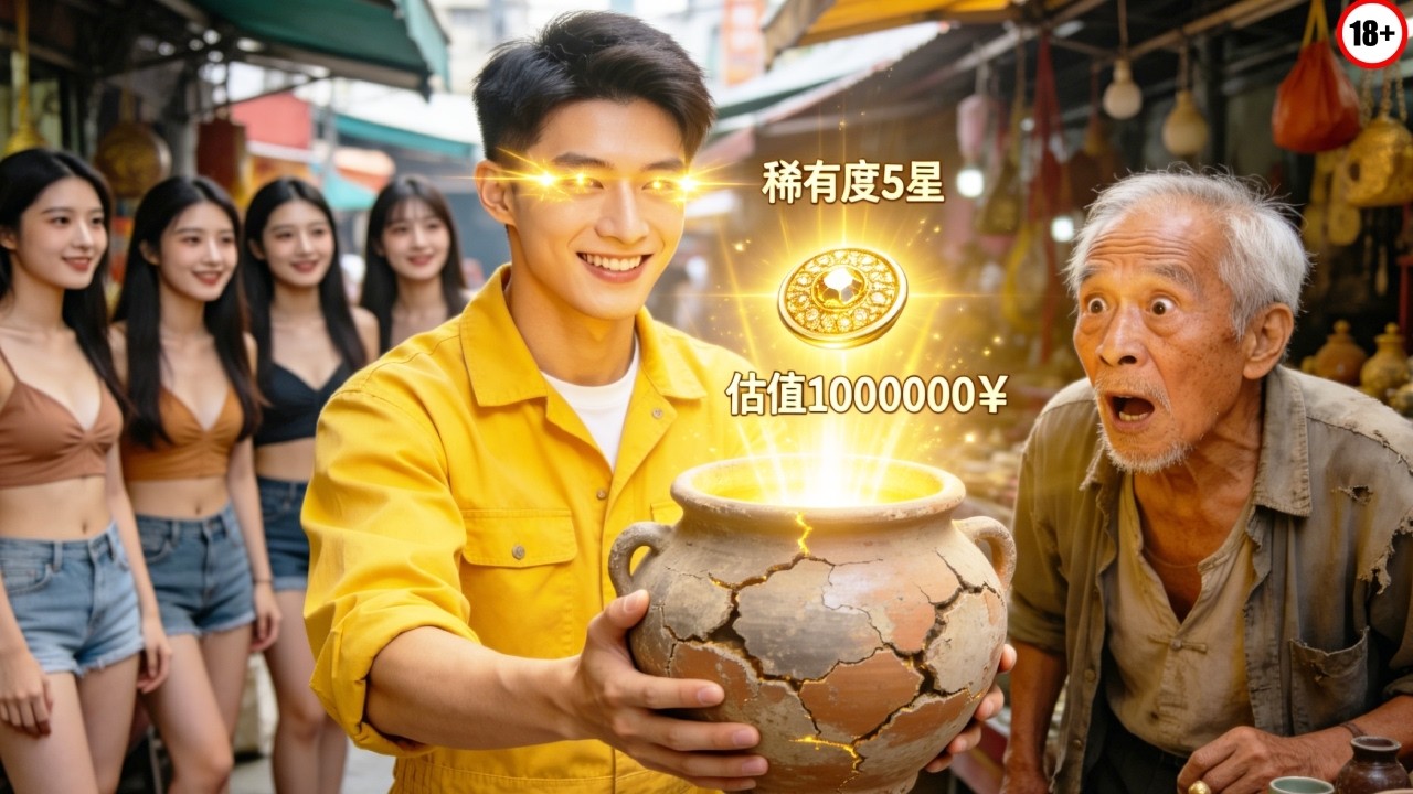 外賣員開掛：透視眼撿漏，逆襲人生！