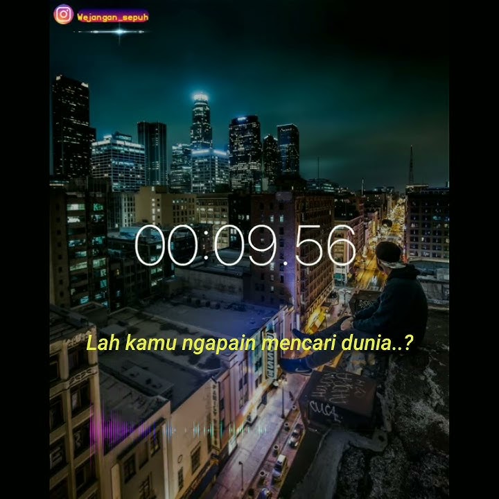 story wa caknun 30 detik tentang masalah dunia