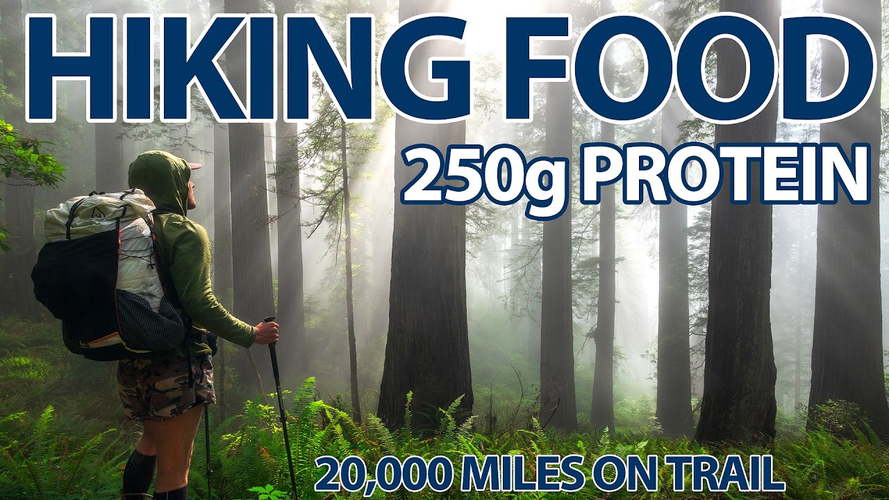 ⛺The 250g Protein Secret: HIKING FOOD Optimized for Endurance [Ultralight Hiking Tips]