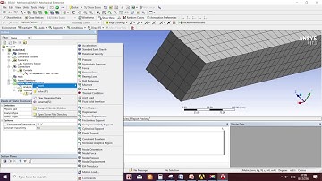 ANSYS Plain Concrete Beam Nonlinear Analysis  - PART 1