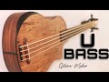I built a small acoustic bass  the ukelele bass