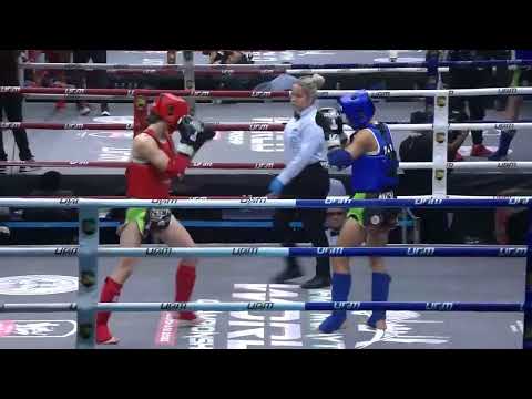 31- 05-2022 (54kg) IFMA Muaythai World Championship (GEO) ELENE  LOLADZE  VS  (THA) KANTIYA  PANORAM