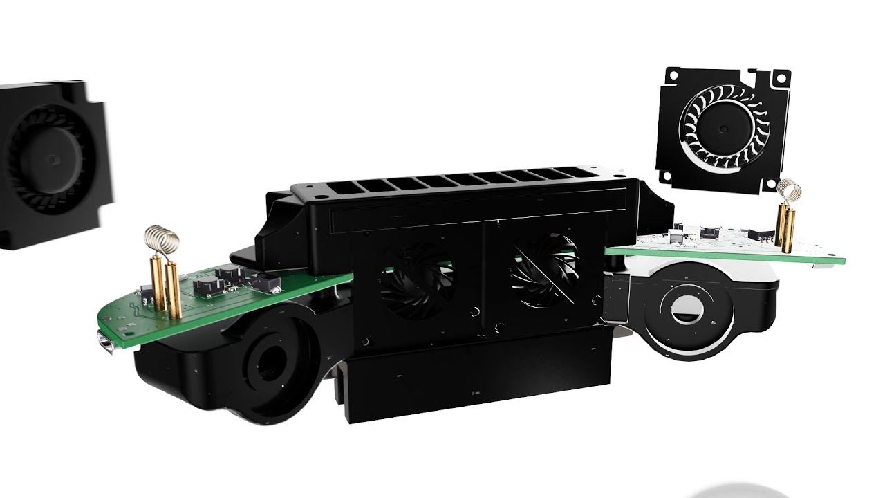 Rift, Vive, PSVR:  Feel Real VR-Mask for Scent and Haptics - Assembly