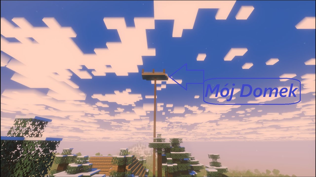 Zbudowałem domek W Minecraft na modach  odc 2