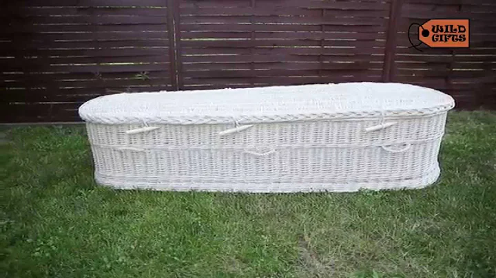 Wicker Coffin Handmade