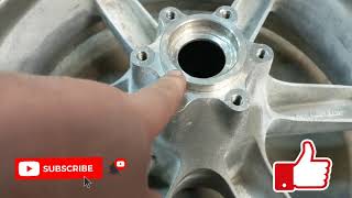How to Powder Coat Motorcycle Wheels - Ep 90