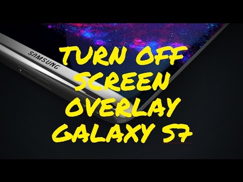 Turn Off Screen Overlay Galaxy S7 | Learn how to turn off screen overlay on Samsung Galaxy S7