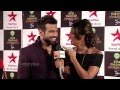 Rithvik and Asha at Star Parivaar Awards 2015