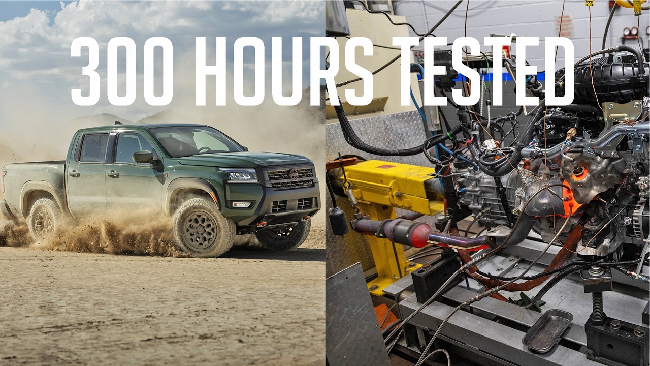 TORTURE-TESTED: How Nissan Made the Frontier’s V6 Nearly Indestructible