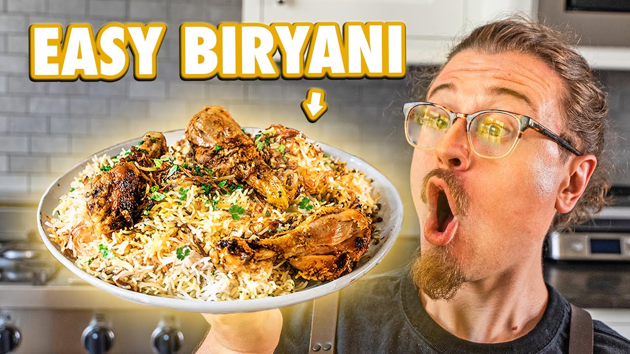 SIMPLE CHICKEN BIRYANI FOR BEGINNERS | CHICKEN BIRYANI RECIPE FOR BACHELORS