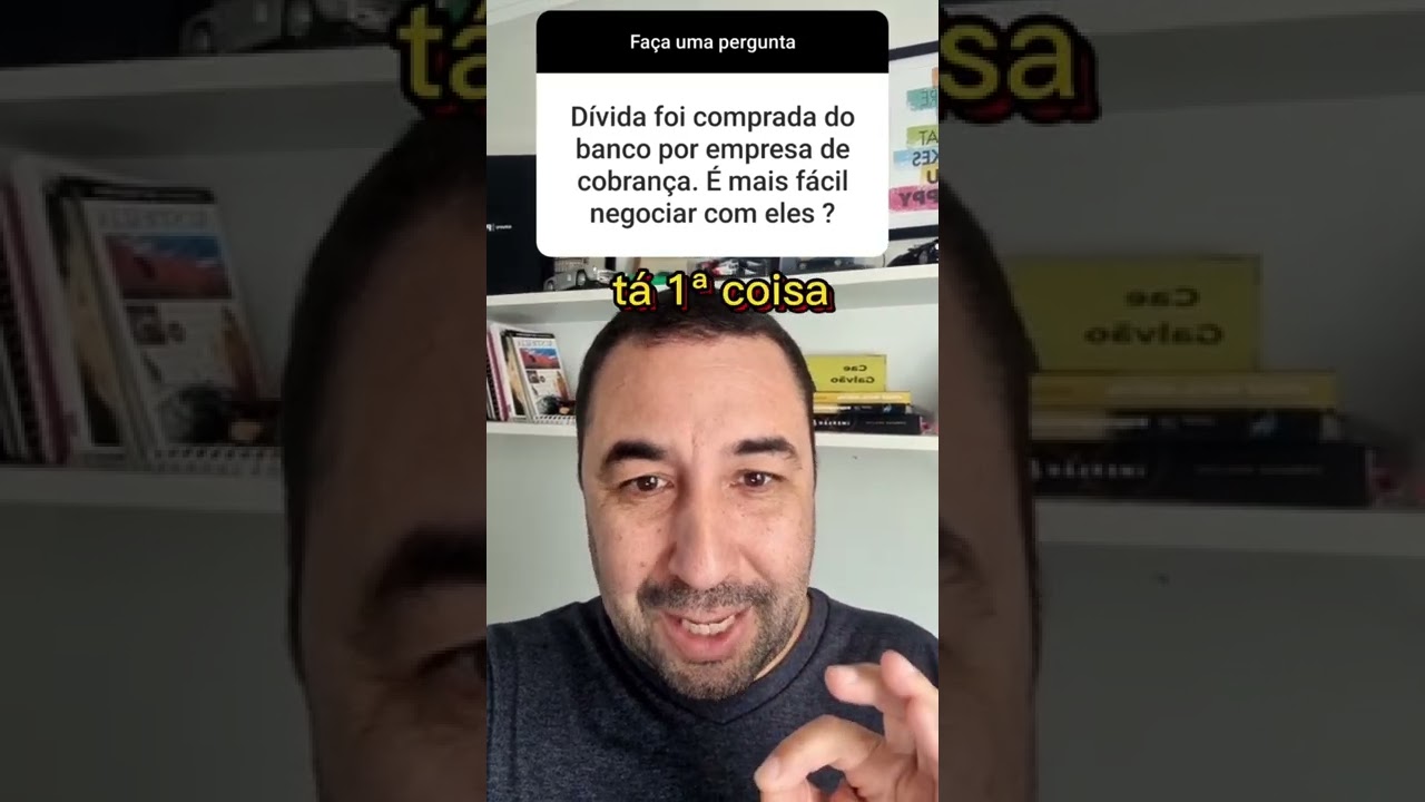 Divida foi vendida, como negociar?