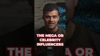 Learn about the 4 types of influencers- Micro, Nano, Macro, Mega #shorts #influencermarketing