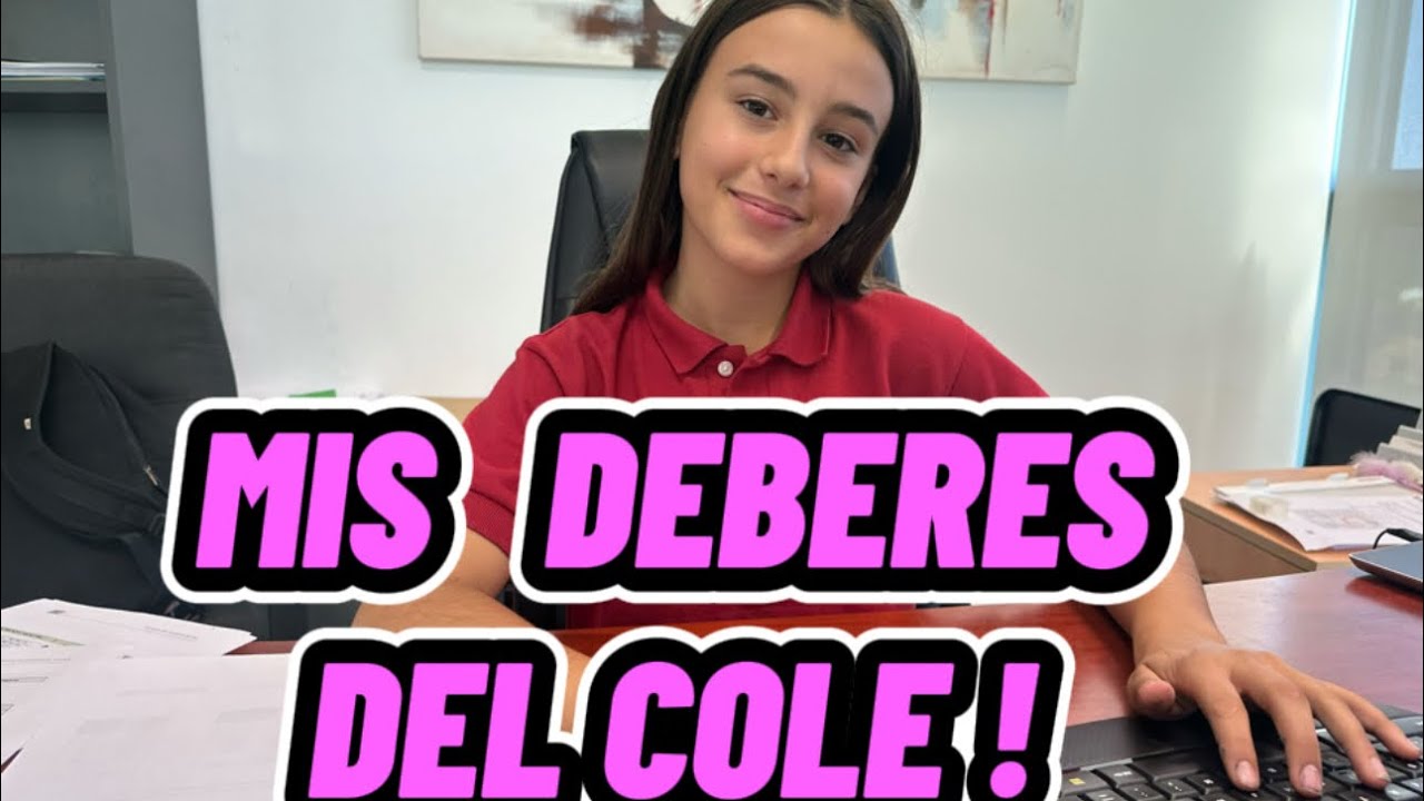 TODA LA TARDE HACIENDO MIS TAREAS / La Martinita