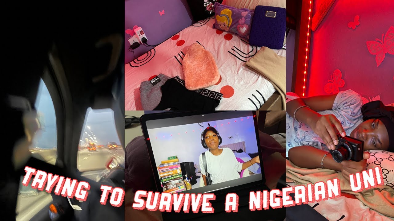 ✩ TRYING TO SURVIVE A NIGERIAN UNI ✩ || PACK ✩ SHOP W ME || ROOM DECORATION || FIRST DAY OF CLASS ✩