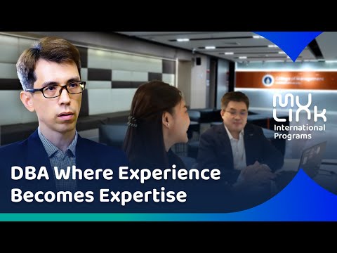 DBA Where Experience Becomes Expertise | MU Link