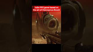 Fight A Huge Fish Train In Hieronymus, An Indie Fps Game, Based On The Art Of Hieronymus Bosch