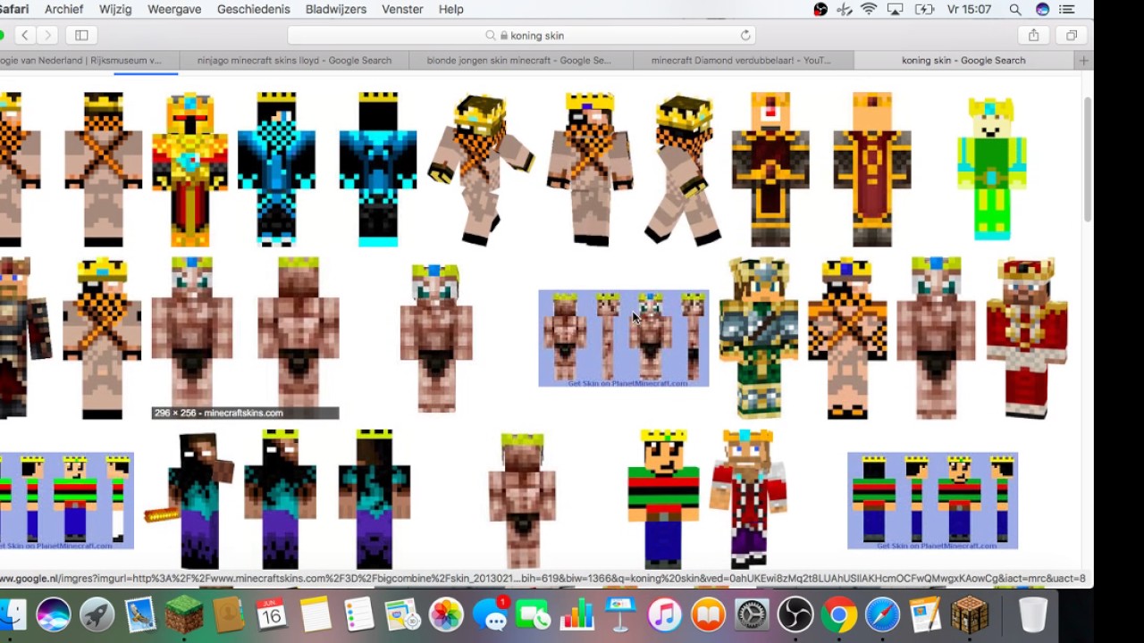 skin veranderen YouTube