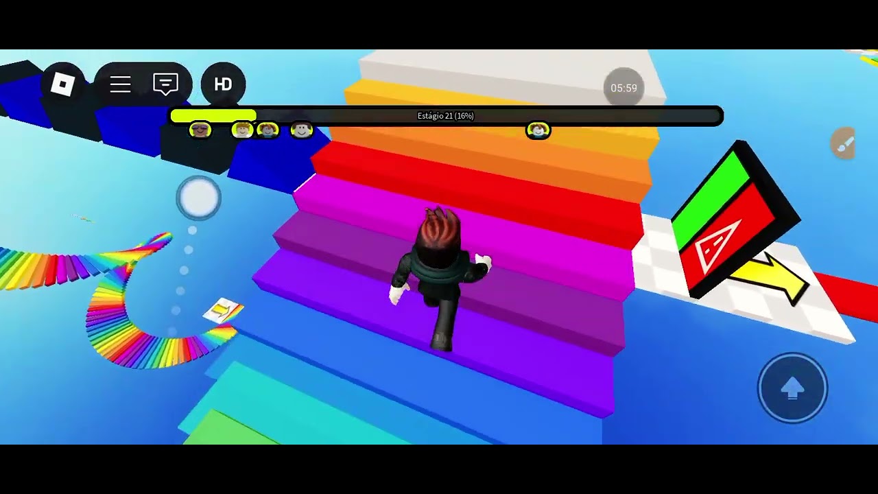 essa escada misteriosa sumia roblox obby